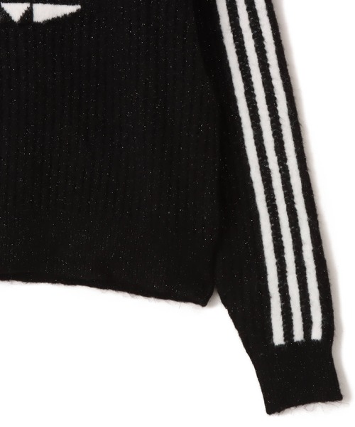 adidas LUREX KNIT CREW / アディダス ルレックス ニット クルー