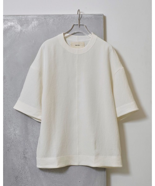 TODAYFUL◆25SS/Back Satin Pullover/７分袖カットソー/FREE/コットン/WHT/12510431 TODAYFUL(トゥデイフル) / 25SS/Back Satin Pullover/7分袖