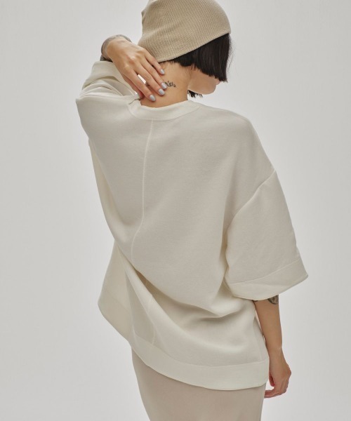 TODAYFUL（トゥデイフル）の「TODAYFUL Back Satin Pullover 12510431（その他トップス・レディース・ホワイト/チャコールグレー・FREE）」の3枚目の写真