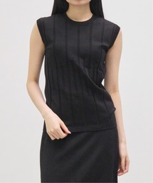 【CINOH/チノ】別注 Washable Silk Sleeveless Tops/ウォッシャブルシルクノースリーブトップス