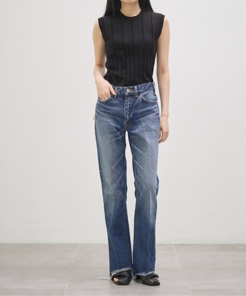 CINOH/チノ】別注 Washable Silk Sleeveless Tops/ウォッシャブル