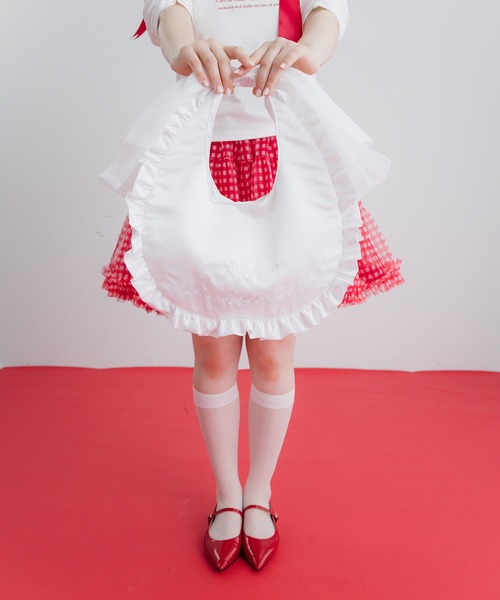 Monepine フリルハンドルバッグ frill handle bag frill handle bag/フリルハンドルバッグ（ハンドバッグ