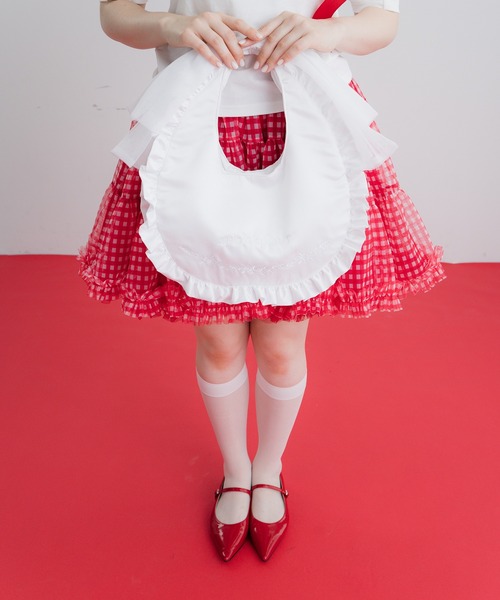 monepine（モネピネ）の「frill handle bag/フリルハンドルバッグ