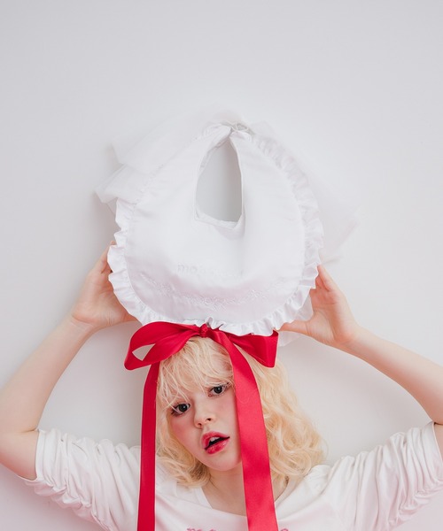 Monepine フリルハンドルバッグ frill handle bag frill handle bag/フリルハンドルバッグ（ハンドバッグ