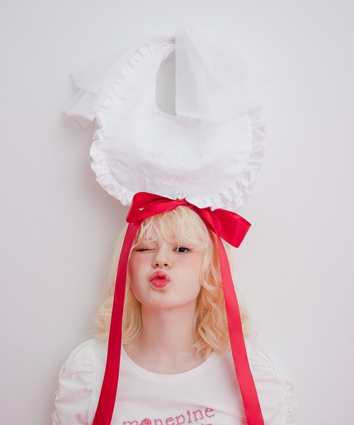 monepine（モネピネ）の「frill handle bag/フリルハンドルバッグ 