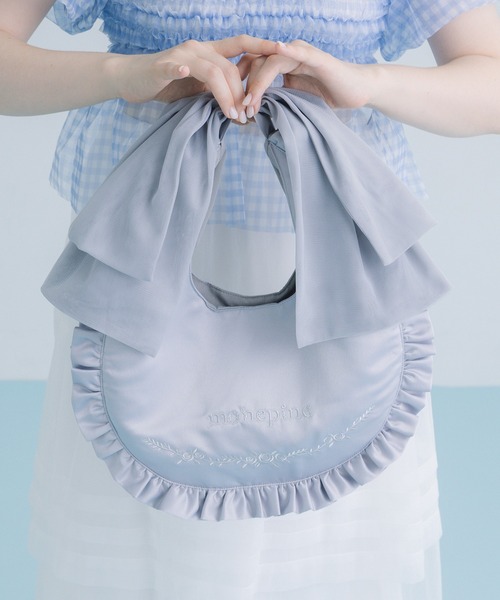 Monepine フリルハンドルバッグ frill handle bag frill handle bag/フリルハンドルバッグ（ハンドバッグ