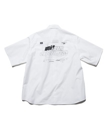 uniform experiment(���j�t�H�[���G�N�X�y�������g)��IN-PROCESS PRINT S/S SHIRT(�V���c/�u���E�X)