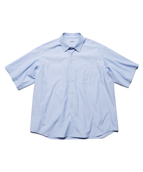 uniform experiment（ユニフォームエクスペリメント）の「IN-PROCESS PRINT S/S SHIRT（シャツ/ブラウス・メンズ・ホワイト/ライトブルー・1/3/2/4）」の5枚目の写真