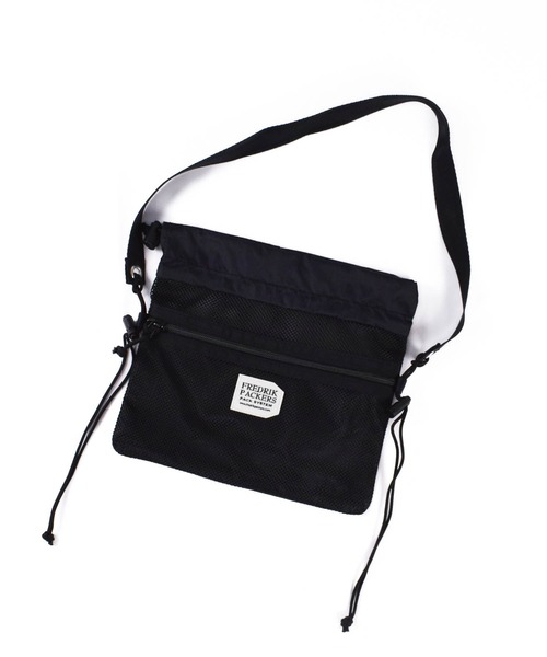 FREDRIK PACKERS(フレドリックパッカーズ)の「【FREDRIK PACKERS】BELL SACK <S> ベル サック Sサイズ ショルダーバッグ(ショルダーバッグ・レディース・ダークベージュ/ブラック・SMALL)」の3枚目の写真