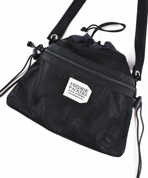 FREDRIK PACKERS(フレドリックパッカーズ)の「【FREDRIK PACKERS】BELL SACK <S> ベル サック Sサイズ ショルダーバッグ(ショルダーバッグ・レディース・ダークベージュ/ブラック・SMALL)」の7枚目の写真