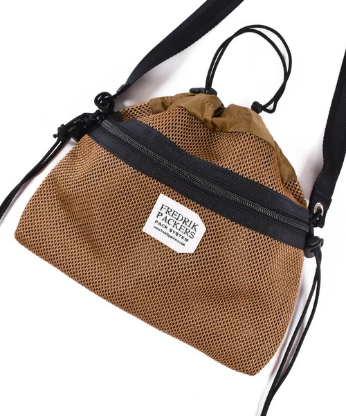 FREDRIK PACKERS(フレドリックパッカーズ)の「【FREDRIK PACKERS】BELL SACK <S> ベル サック Sサイズ ショルダーバッグ(ショルダーバッグ・レディース・ダークベージュ/ブラック・SMALL)」の11枚目の写真