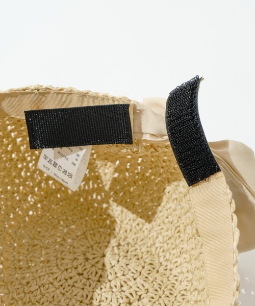 flower（フラワー）の「ペーパーリボンキャップ（キャップ・レディース・アイボリー/ブラウン/ブラック・FREE）」の14枚目の写真