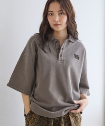 PBLIM | 《UNISEX》ピグメントルーズポロ(スウェット)