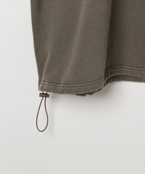 PBLIM（ページボーイリム）の「《UNISEX》ピグメントルーズポロ（スウェット・レディース・ブラウン/チャコールグレー・LARGE/MEDIUM）」の14枚目の写真