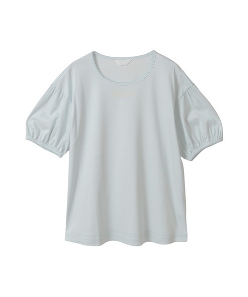PINK HOUSE（ピンクハウス）の「ロゴパフカットソー（Tシャツ/カットソー・レディース・ライトブルー/ネイビー/ピンク/アイボリー/ブラック・LARGE/MEDIUM）」の4枚目の写真