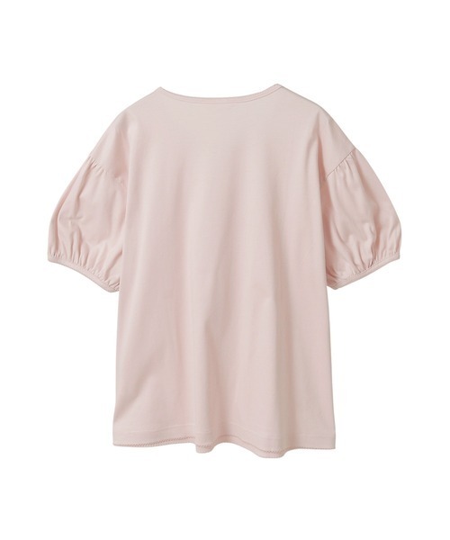 PINK HOUSE（ピンクハウス）の「ロゴパフカットソー（Tシャツ/カットソー・レディース・ライトブルー/ネイビー/ピンク/アイボリー/ブラック・LARGE/MEDIUM）」の7枚目の写真