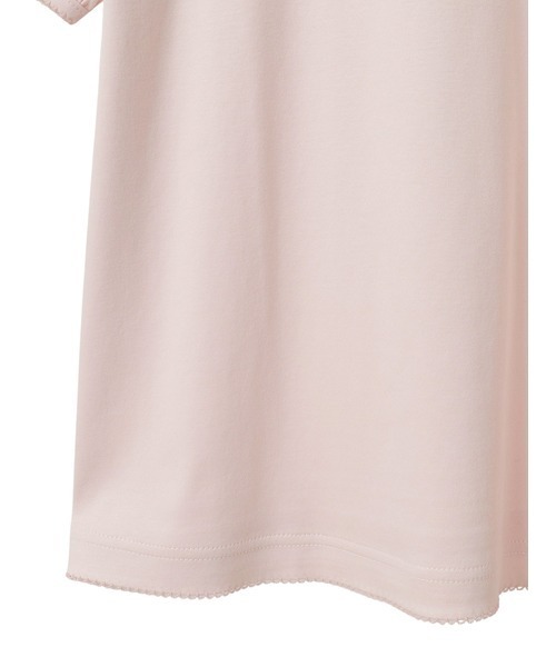PINK HOUSE（ピンクハウス）の「ロゴパフカットソー（Tシャツ/カットソー・レディース・ライトブルー/ネイビー/ピンク/アイボリー/ブラック・LARGE/MEDIUM）」の10枚目の写真