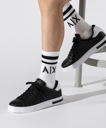 ARMANI EXCHANGE | 【A|X アルマーニ エクスチェンジ】オールオーバーロゴ レースアップスニーカー(スニーカー)