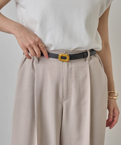 COLONY 2139（コロニートゥーワンスリーナイン）の「アンティークスタイルベルト（ベルト・レディース・ブラック・FREE）」の12枚目の写真