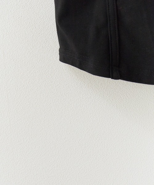 ROOPTOKYO(ループトウキョウ)の「Curved line polo design cut and sewn / カーブライン ポロデザインカットソー(Tシャツ/カットソー・レディース・ブラック/グレー/ホワイト・FREE)」の21枚目の写真
