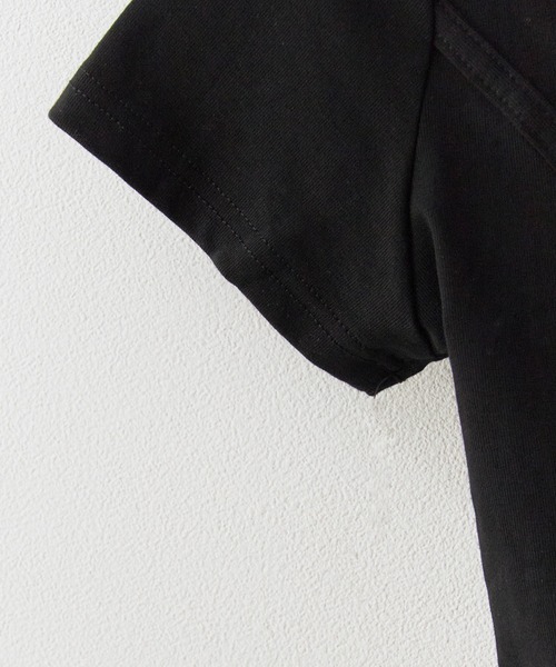 ROOPTOKYO(ループトウキョウ)の「Curved line polo design cut and sewn / カーブライン ポロデザインカットソー(Tシャツ/カットソー・レディース・ブラック/グレー/ホワイト・FREE)」の20枚目の写真