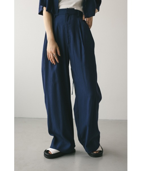 STYLEMIXER(スタイルミキサー)の「ワッシャーツータックパンツ(その他パンツ・レディース・カーキ/ベージュ/ネイビー・SMALL/MEDIUM)」の1枚目の写真