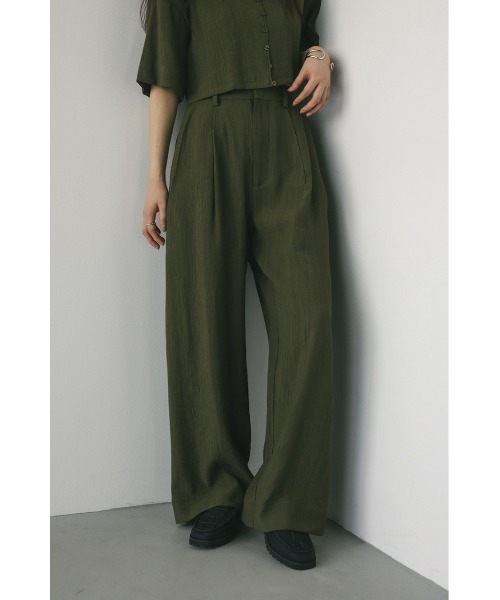 STYLEMIXER(スタイルミキサー)の「ワッシャーツータックパンツ(その他パンツ・レディース・カーキ/ベージュ/ネイビー・SMALL/MEDIUM)」の16枚目の写真