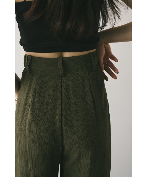 STYLEMIXER(スタイルミキサー)の「ワッシャーツータックパンツ(その他パンツ・レディース・カーキ/ベージュ/ネイビー・SMALL/MEDIUM)」の20枚目の写真
