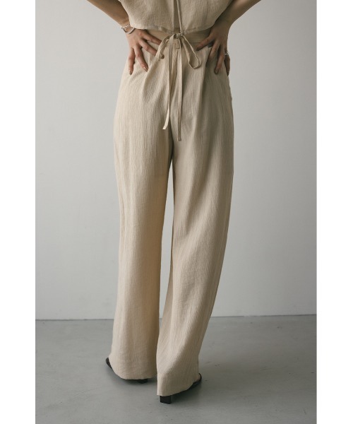 STYLEMIXER(スタイルミキサー)の「ワッシャーツータックパンツ(その他パンツ・レディース・カーキ/ベージュ/ネイビー・SMALL/MEDIUM)」の8枚目の写真