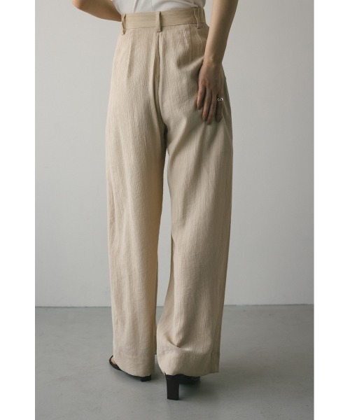 STYLEMIXER(スタイルミキサー)の「ワッシャーツータックパンツ(その他パンツ・レディース・カーキ/ベージュ/ネイビー・SMALL/MEDIUM)」の9枚目の写真