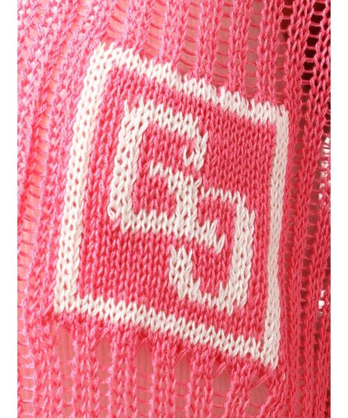 GYDA（ジェイダ）の「GG サマーニットカーディガン（カーディガン/ボレロ・レディース・アイボリー/ブラック/ピンク・FREE）」の5枚目の写真