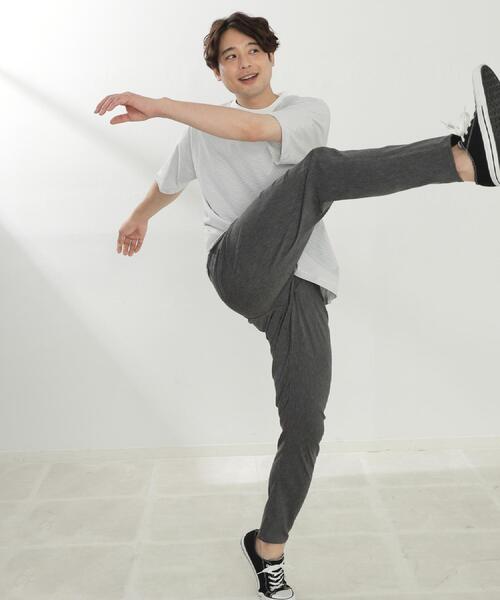 THE SHOP TK （ザ ショップ ティーケー ）の「プレミアムスキニーパンツ ストレッチ+ 接触冷感／洗濯機OK（その他パンツ・メンズ・ベージュ/ブラック/ダークグレー/ライトグレー・05/04/03/02/01）」の19枚目の写真