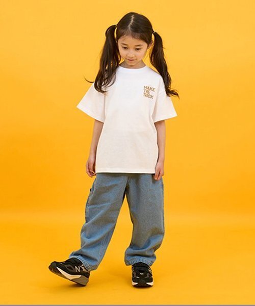 GLAZOS（グラソス）の「【SKIT0LY】デニムペインターパンツ（デニムパンツ・キッズ・ライトブルー/ダークブルー・140cm/110cm/130cm/120cm/100cm）」の6枚目の写真