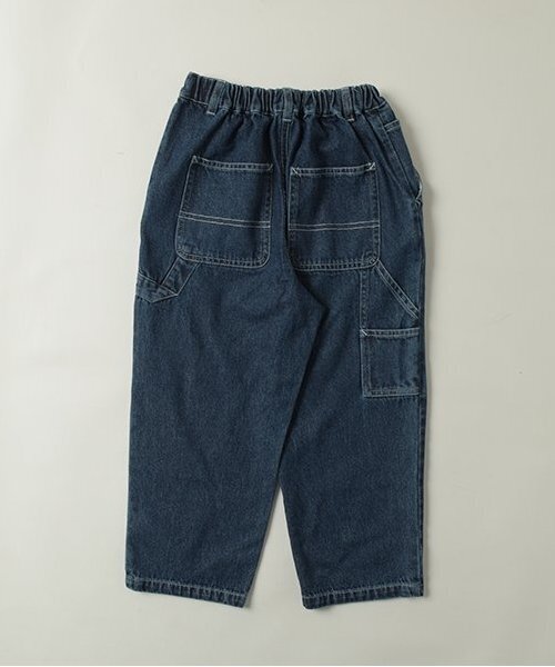GLAZOS（グラソス）の「【SKIT0LY】デニムペインターパンツ（デニムパンツ・キッズ・ライトブルー/ダークブルー・140cm/110cm/130cm/120cm/100cm）」の9枚目の写真