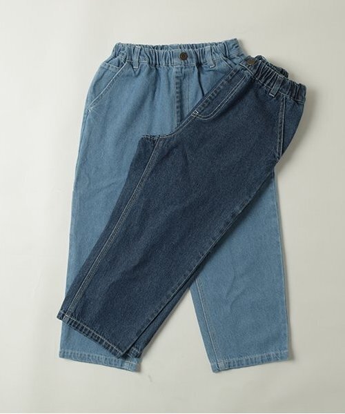 GLAZOS（グラソス）の「【SKIT0LY】デニムペインターパンツ（デニムパンツ・キッズ・ライトブルー/ダークブルー・140cm/110cm/130cm/120cm/100cm）」の10枚目の写真