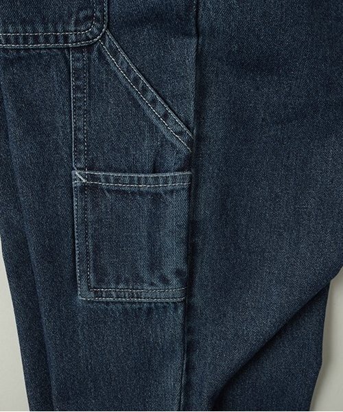 GLAZOS（グラソス）の「【SKIT0LY】デニムペインターパンツ（デニムパンツ・キッズ・ライトブルー/ダークブルー・140cm/110cm/130cm/120cm/100cm）」の14枚目の写真