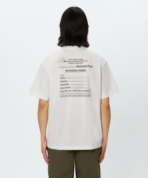 THE NORTH FACE S/S ENTRANCE PERMISSION TEE（ザ・ノース
