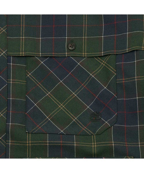 Timberland(ティンバーランド)の「【TOKYO DESIGN COLLECTIVE】ユーティリティ ポケット シャツ ユニセックス(シャツ/ブラウス・メンズ・グリーン・LARGE/MEDIUM/SMALL/X-LARGE/XX-LARGE)」の3枚目の写真