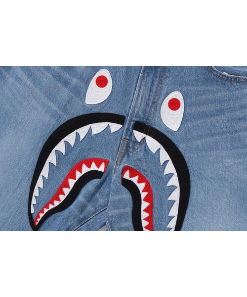 パンツ shark SHARK 13OZ DENIM PANTS MENS – eu.bape.com
