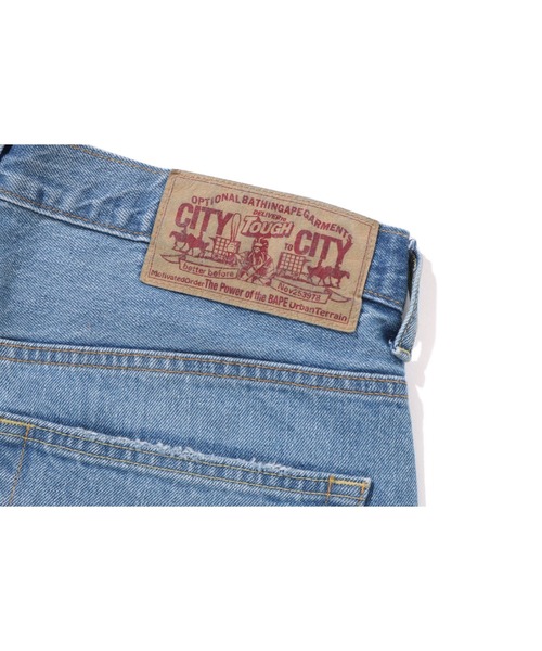 パンツ shark SHARK LOOSE FIT 13 OZ DENIM PANTS（デニムパンツ）｜A BATHING