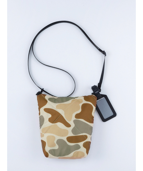 ABAHOUSE（アバハウス）の「【WEEKEND(ER)/ウィークエンダー】QUILTED MINI /ポシェット/アウトドア【WEB限定】（ショルダーバッグ・メンズ・ブラック/ブラウン系その他/ベージュ系その他/ブルー・フリー）」の9枚目の写真