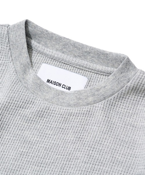 MILITARY(ミリタリー)の「【SETUP7】Thermal Crewneck Sweater Tee KKP/ サーマルクルーネックスウェット(スウェット・メンズ・ブラック/グレー/ホワイト・M/L)」の22枚目の写真