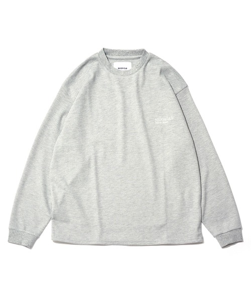 セール】【MAISON CLUB】Thermal Crewneck Sweater Tee KKP/ サーマル