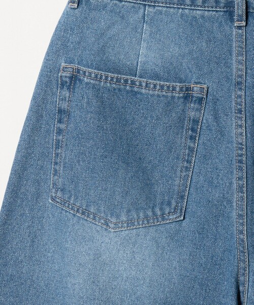 CITEN（シテン）の「＜CITEN＞バギーデニムハーフパンツ（デニムパンツ・レディース・ブラック/ライトブルー・M/S）」の12枚目の写真