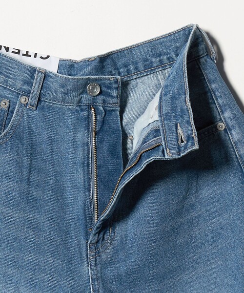 CITEN（シテン）の「＜CITEN＞バギーデニムハーフパンツ（デニムパンツ・レディース・ブラック/ライトブルー・M/S）」の13枚目の写真