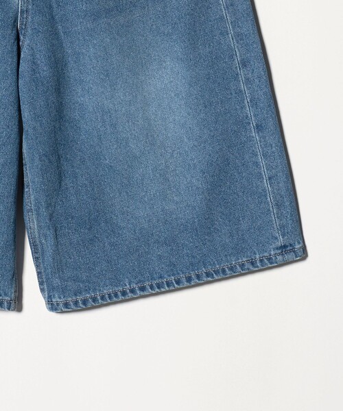 CITEN（シテン）の「＜CITEN＞バギーデニムハーフパンツ（デニムパンツ・レディース・ブラック/ライトブルー・M/S）」の14枚目の写真