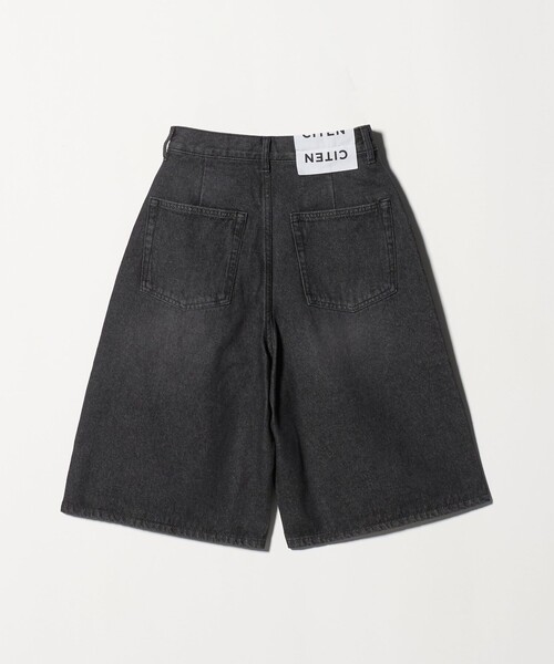 CITEN（シテン）の「＜CITEN＞バギーデニムハーフパンツ（デニムパンツ・レディース・ブラック/ライトブルー・M/S）」の19枚目の写真