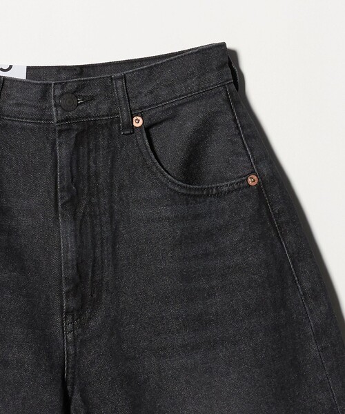 CITEN（シテン）の「＜CITEN＞バギーデニムハーフパンツ（デニムパンツ・レディース・ブラック/ライトブルー・M/S）」の20枚目の写真
