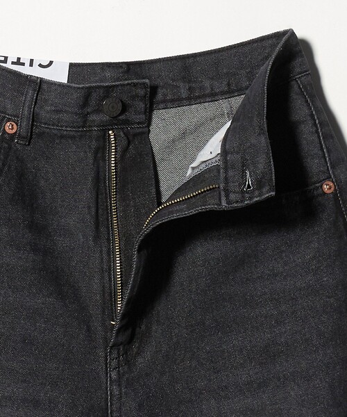 CITEN（シテン）の「＜CITEN＞バギーデニムハーフパンツ（デニムパンツ・レディース・ブラック/ライトブルー・M/S）」の21枚目の写真