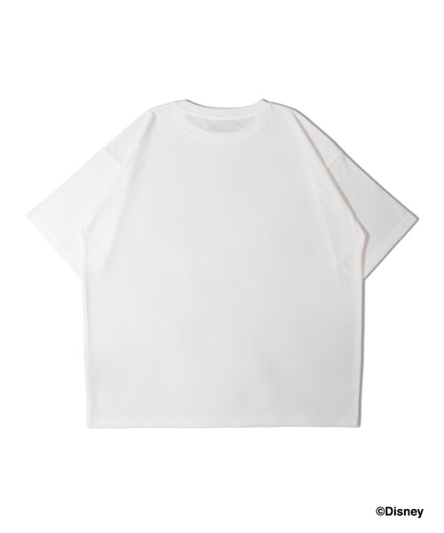 MICKEY MOUSE（ミッキーマウス）の「Mickey BOXﾌﾟﾘﾝﾄTｼｬﾂ（Tシャツ/カットソー・メンズ・ホワイト/ブラック・M/L/XL）」の3枚目の写真